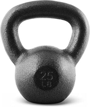 CAP Barbell Black Cast Iron Kettlebell Single or Set | 10-80 Lbs