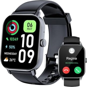 Smartwatch with Fitness Tracker and Calls